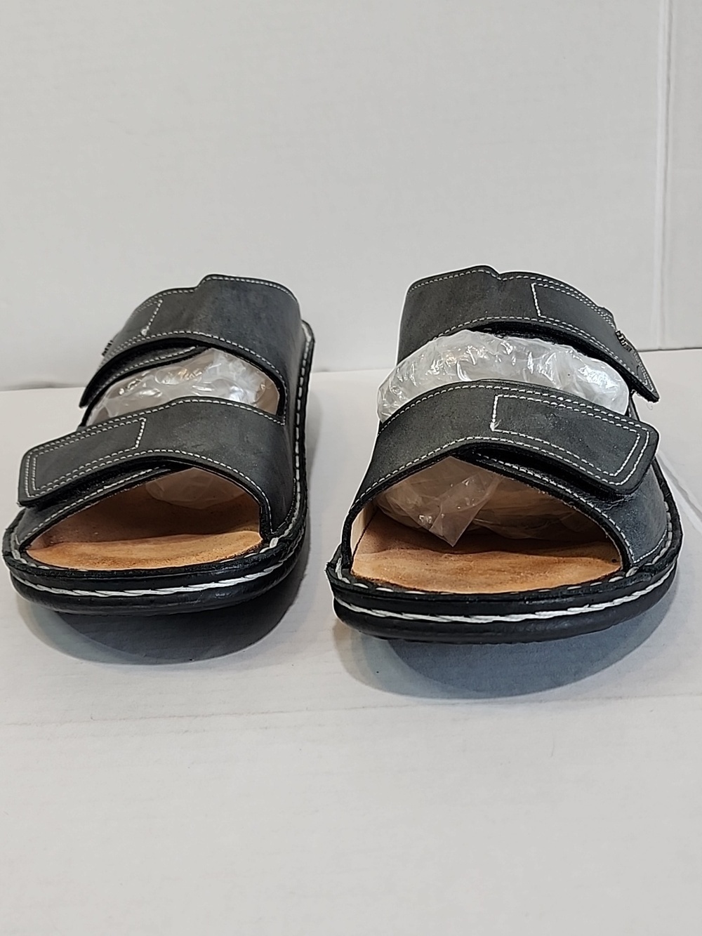 Finn Comfort Jamaica Volcano Pewter Slide Sandals EUR 42 - Picture 3 of 16